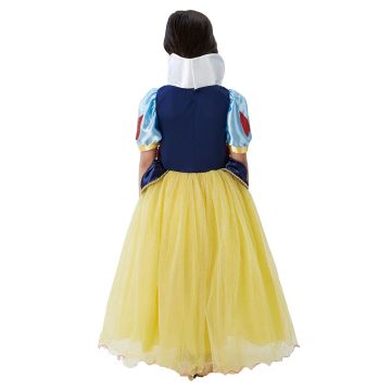 Girls Snow White Princess Costume - Disney Sequin Ball Gown Dress
