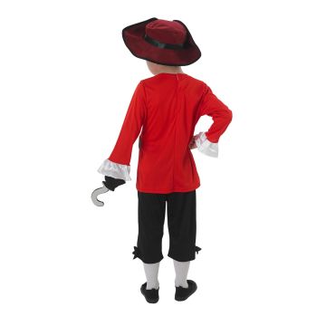Kids Captain Hook Pirate Costume - Deluxe Disney Peter Pan Villain Set