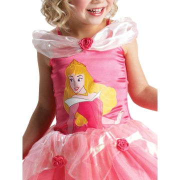 Girls Disney Princess Aurora Ballerina Dress - Pink Tutu Costume