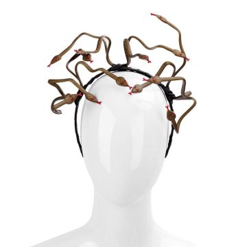 Adult Medusa Snake Headband - Greek Mythology Gorgon Costume Accessory