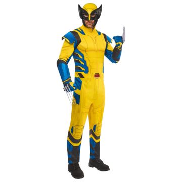 Adult Wolverine Costume - Deadpool & Wolverine Movie Suit with Mask and Claws