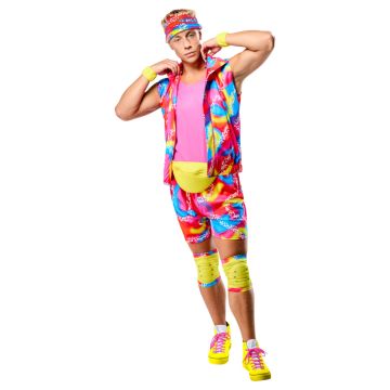 Movie Barbie Ken Cosplay Costume - Rollerskate Sportswear