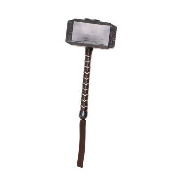 Adult Thor Hammer Costume Accessory - Marvel Mjolnir Replica Prop