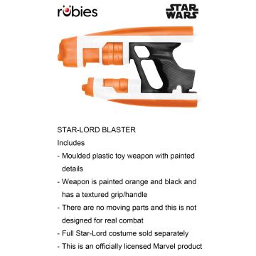 Adult Star-Lord Blaster Toy - Marvel Guardians of the Galaxy Prop Gun