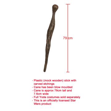 Star Wars Yoda Gimer Stick - Officially Licensed Walking Cane Prop