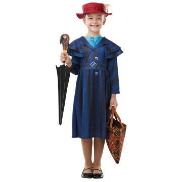 Mary Poppins Carpet Bag & Umbrella Accessory Set - Disney Licensed