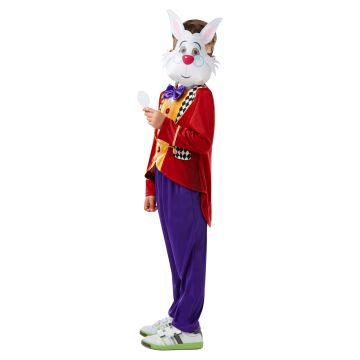 White Rabbit Costume Alice Kids - Disney Wonderland Character Outfit