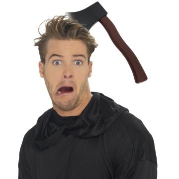 Zombie Kitchen Hatchet Through Head Headband  cl3729