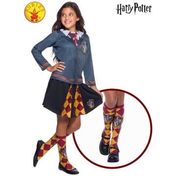 Hufflepuff Socks - Kids Harry Potter Knee-High Argyle House Socks