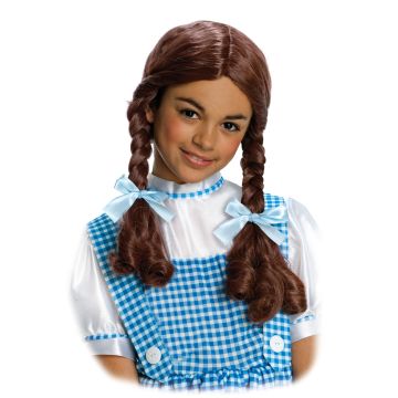 Child Dorothy Wig – Wizard of Oz Plaited Pigtails