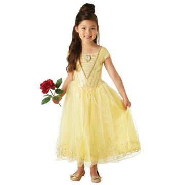 Belle Princess Disney Live Action Girls Beauty The Beast Dress Costume cl6250