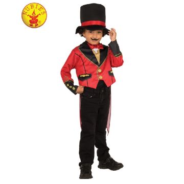Kids Circus Ringmaster Costume with Top Hat and Tails