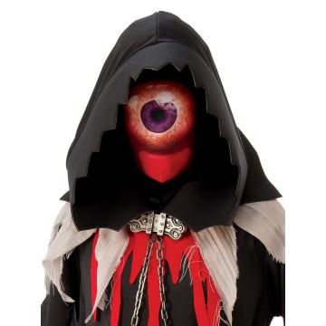 Kids Cyclops Monster Costume with Hooded Robe and Eyeball Mask
