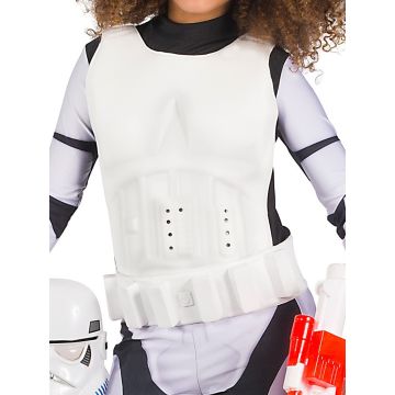 Kids Girls Stormtrooper Costume - Star Wars Armour Jumpsuit & Helmet