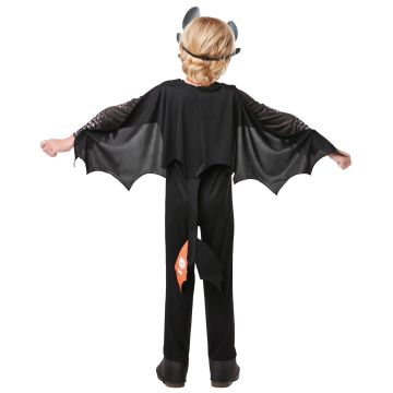 How to Train Your Dragon 3 Toothless Night Fury Child Boy Costume