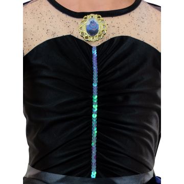 Child's Ursula Costume Deluxe Dress with Tentacles and Pendant - Little Mermaid