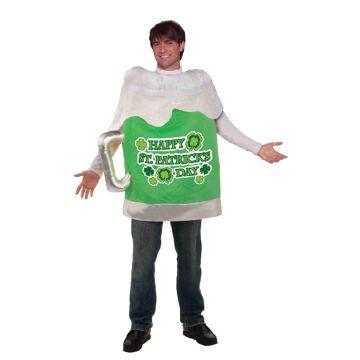 ST. PATRICKS DAY BEER MUG COSTUME cl67978 