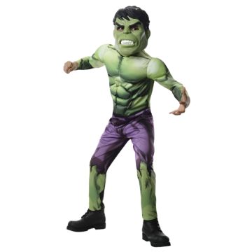 Kids Hulk Costume - Licensed Marvel Avengers Superhero Suit with Mask
