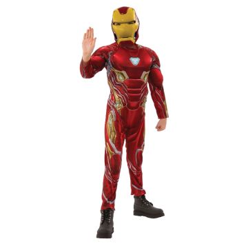Boys Child Iron Man Costume