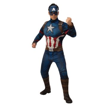Captain America Deluxe Adult Costume cl700734