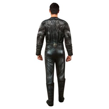 Adult Black Adam Deluxe Costume - DC Comics Superhero Jumpsuit with Cape