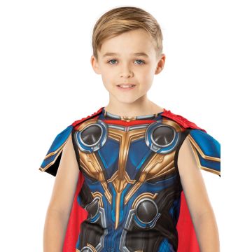 Kids Thor Costume - Marvel Love & Thunder Superhero Outfit with Cape