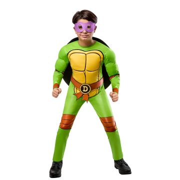 TMNT Multi Turtles Kids Costume - Licensed Ninja Turtles Outfit