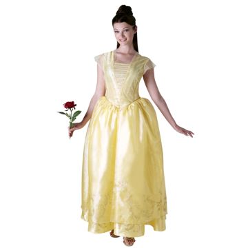 Adult Belle Deluxe Ball Gown Costume - Beauty and the Beast Live Action