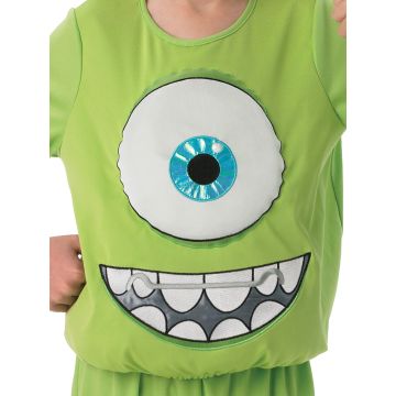 Kids Mike Wazowski Costume - Monsters Inc Padded Jumpsuit Set