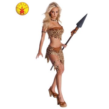 Womens Tarzan Costume - Jane Jungle Adventure Three-Piece Set