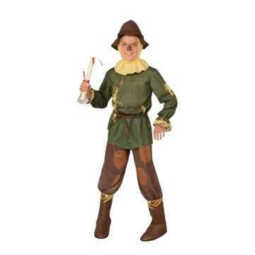 Kids Scarecrow Costume - Wizard of Oz Licensed Outfit with Hat & Diploma