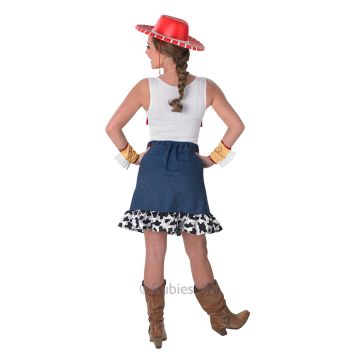 Womens Jessie Costume - Toy Story Cowgirl Dress with Hat