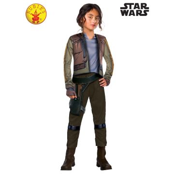 Kids Girls Jyn Erso Deluxe Costume - Star Wars Rogue One 4-Piece Jacket & Holster Set