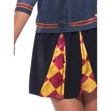 Womens Harry Potter Gryffindor Skirt - Officially Licensed Pleated Costume