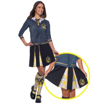 Adult Harry Potter Hufflepuff Skirt - Licensed Hogwarts House Costume