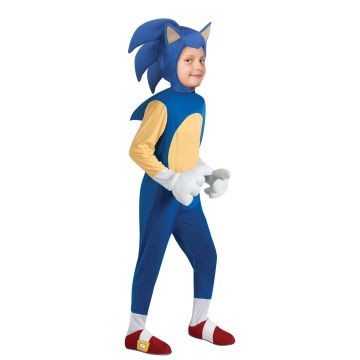 Licensed Sonic the Hedgehog Kids Costume Child Deluxe Outfit