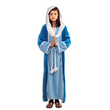 Child Mary Costume – Nativity Christmas Play Outfit clF65836_9