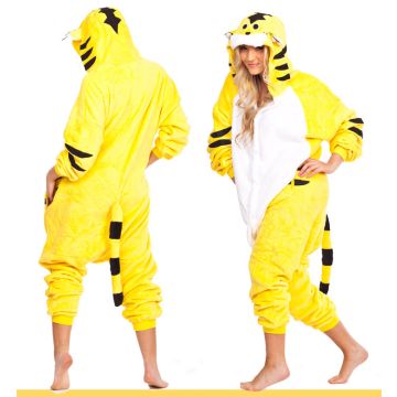 Adult Tiger Onesie Animal Costume