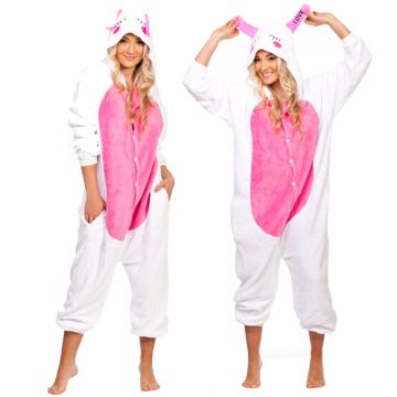 Onesies & Animal Costumes Australia - Love Rabbit Onesie Animal Costume