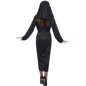 Womens Nun Outfit - Adult Mother Superior Costume with Headpiece