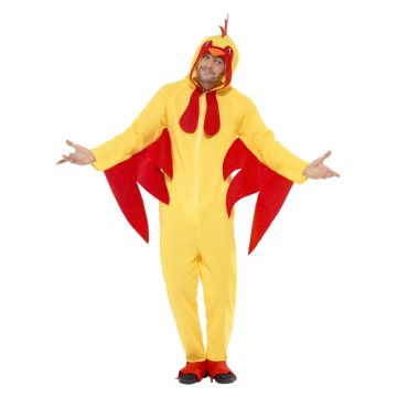 Chicken Costume Hooded Jumpsuit cs27857