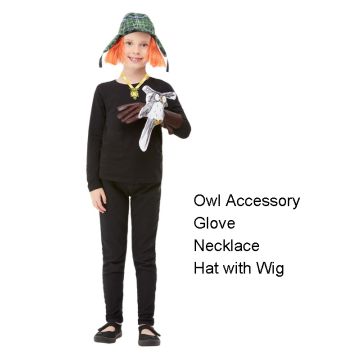 Girls Awful Auntie Costume Kit - Book Week David Walliams Character Set