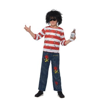 Kids Ratburger Costume - David Walliams Book Week Outfit with Wig