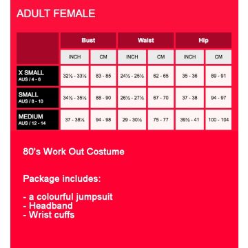 Womens Eighties Jumpsuit Costume - Neon Aerobics Workout Leotard
