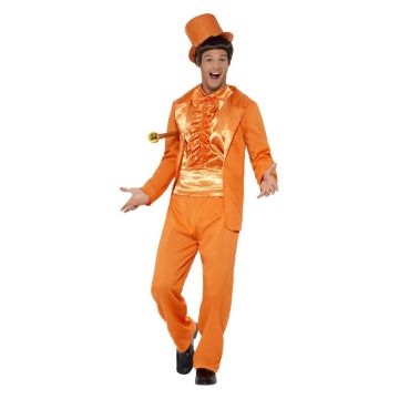 Orange 90s Stupid Tuxedo Costume cs43204