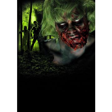Adult Zombie Makeup Kit - Special FX Horror Face Paint with Liquid Latex