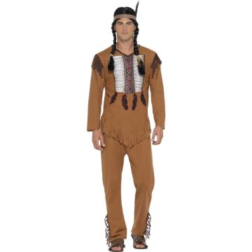 Native Western Warrior Costume CS45509_2