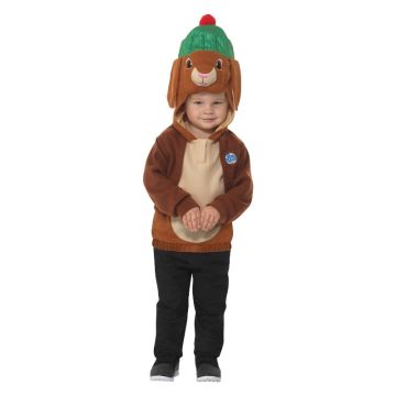 Kids Peter Rabbit Benjamin Bunny Costume Hoodie with Ears and Tail