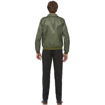 Mens Top Gun Maverick Bomber Jacket Pilot Costume
