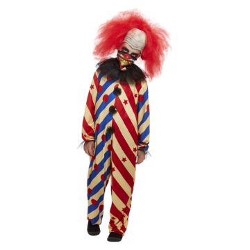 Kids Creepy Clown Costume cs64004
